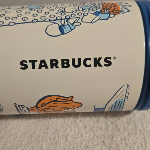 Starbucks Hong Kong Blue and Cream Tumbler - Picture 4 of 7